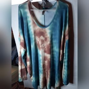 Honeyme brand Dolman Style long sleeve Top Plus size XXXL